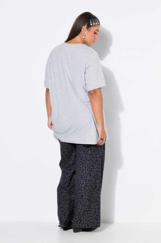 Round Neck Long Tee
