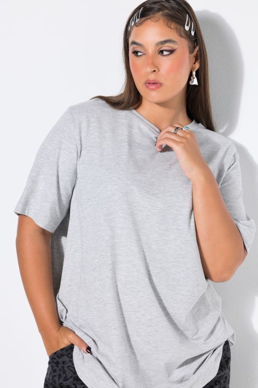 Round Neck Long Tee