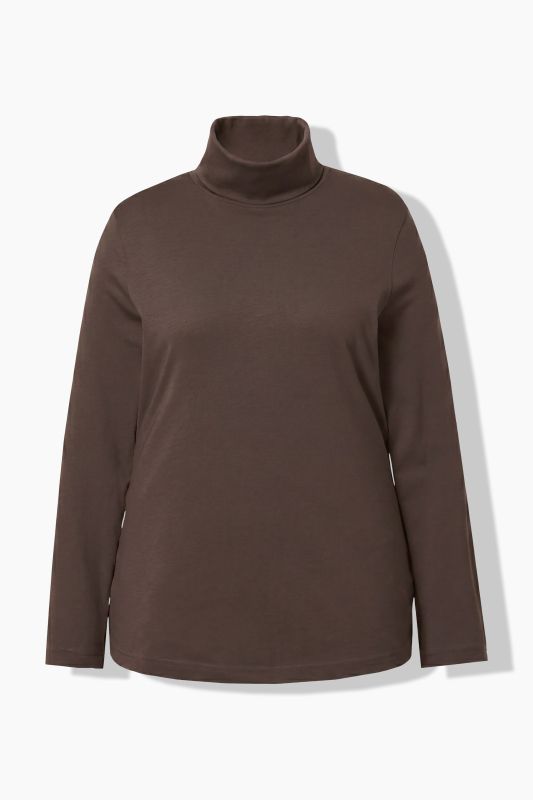 Basic Long Sleeve Slim Fit Turtleneck