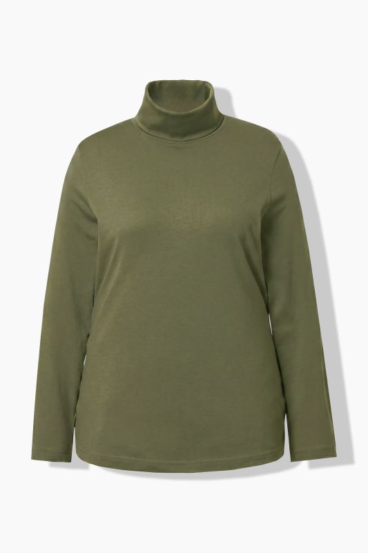 Basic Long Sleeve Slim Fit Turtleneck