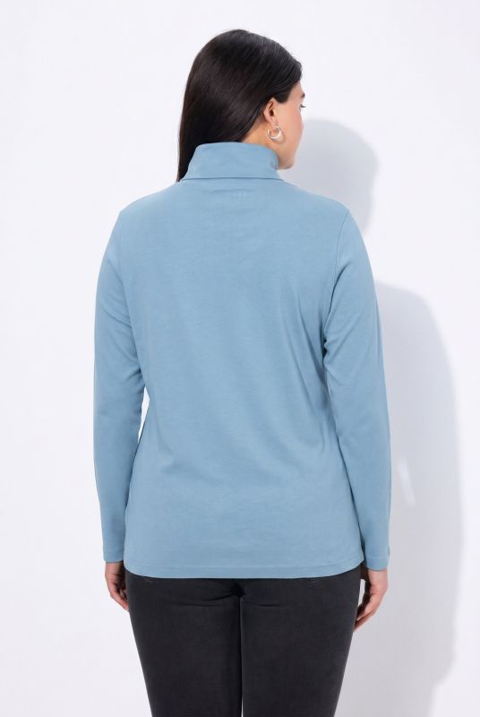 Basic Long Sleeve Slim Fit Turtleneck