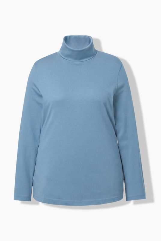 Basic Long Sleeve Slim Fit Turtleneck
