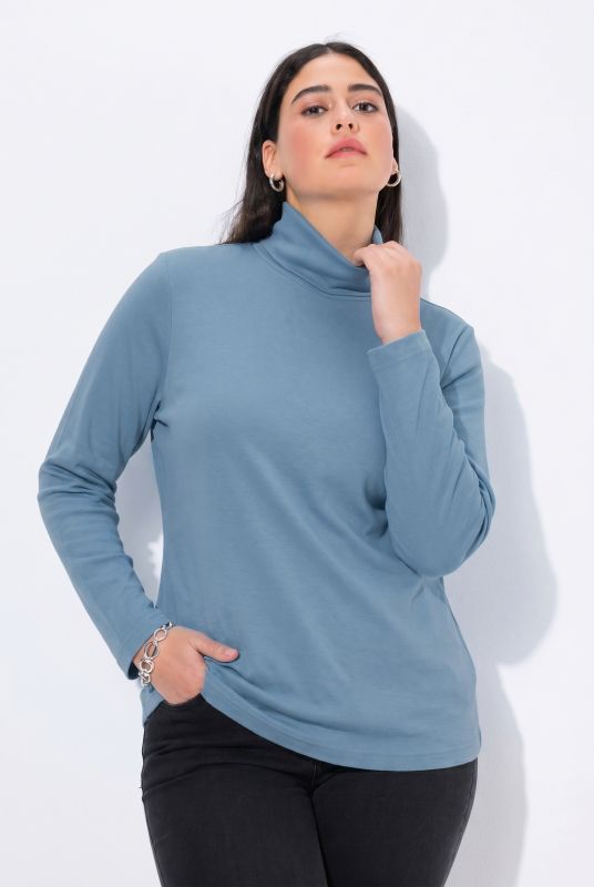 Basic Long Sleeve Slim Fit Turtleneck