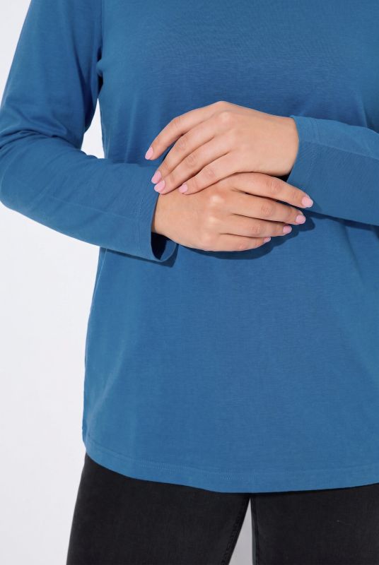 Basic Long Sleeve Slim Fit Turtleneck
