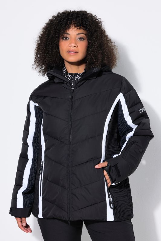 Chevron Quilted Triple Function Ski Jacket