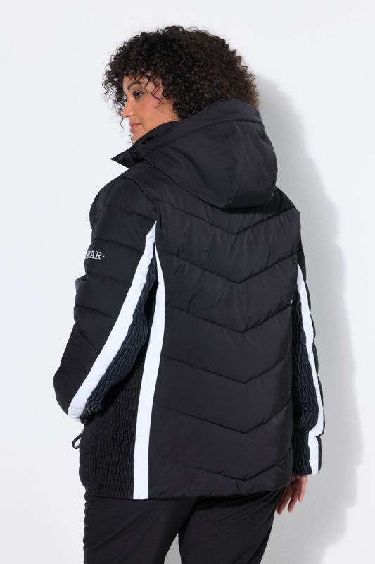 Chevron Quilted Triple Function Ski Jacket