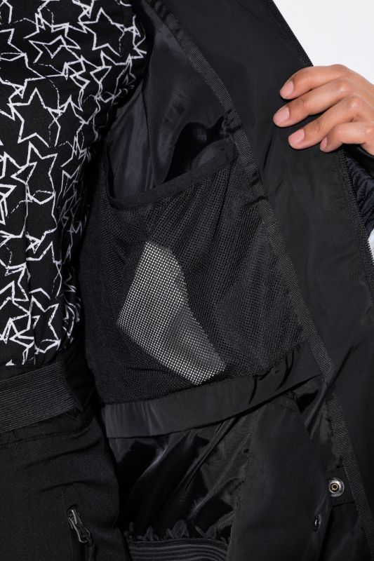 Chevron Quilted Triple Function Ski Jacket