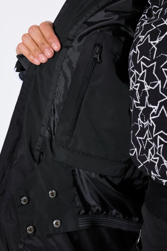 Chevron Quilted Triple Function Ski Jacket