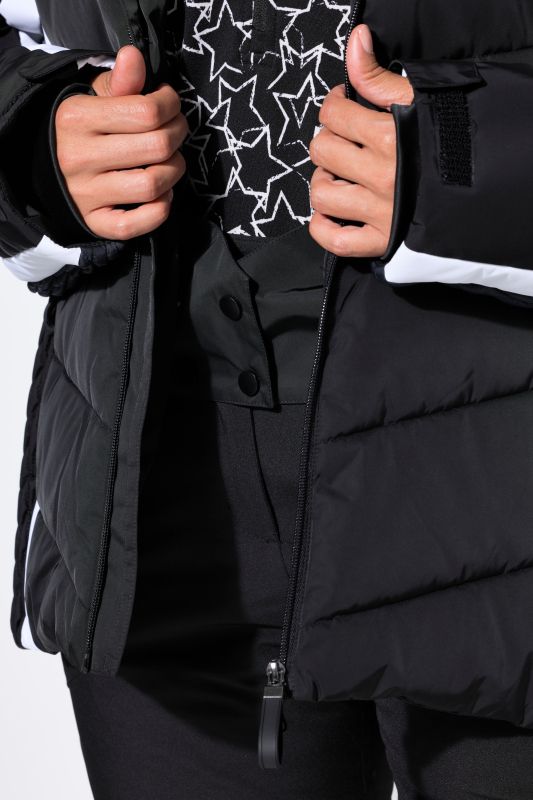 Chevron Quilted Triple Function Ski Jacket