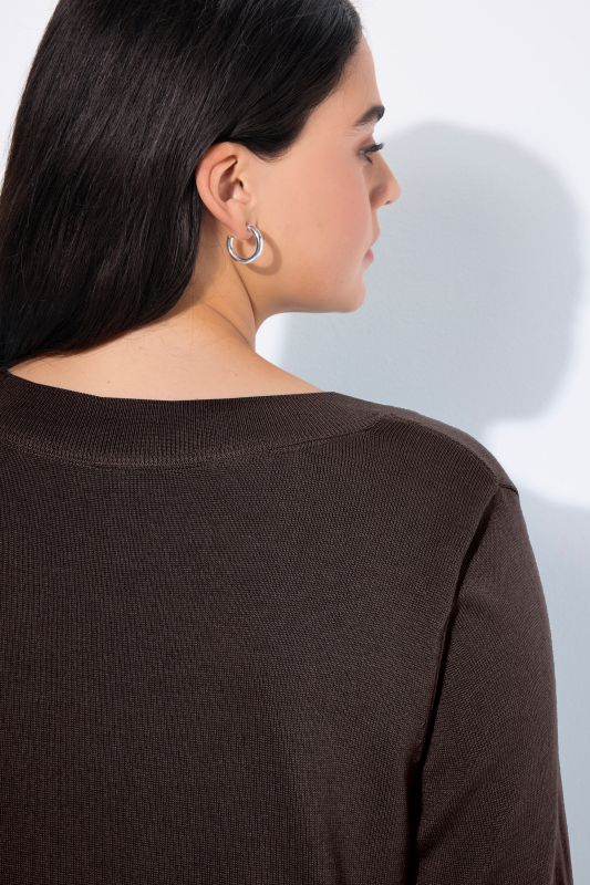 Casual V-Neck Long Sleeve Sweater
