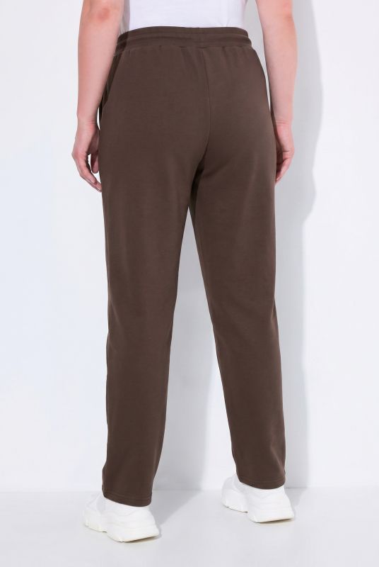 Basic Drawstring Elastic Waist Cotton Blend Joggers