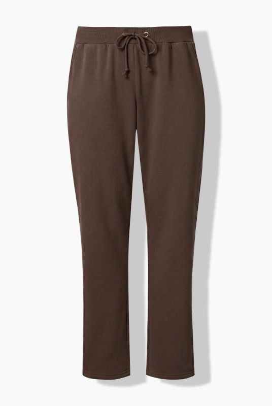 Basic Drawstring Elastic Waist Cotton Blend Joggers
