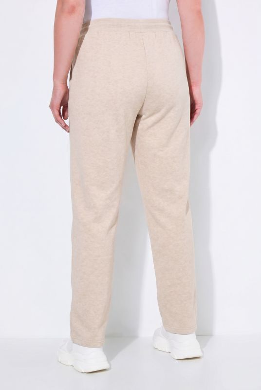 Basic Drawstring Elastic Waist Cotton Blend Joggers