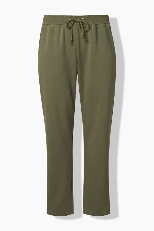 Basic Drawstring Elastic Waist Cotton Blend Joggers