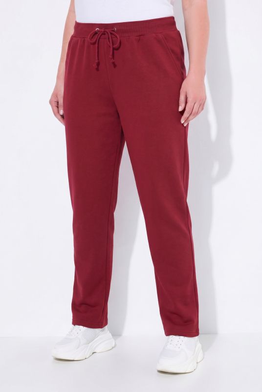 Basic Drawstring Elastic Waist Cotton Blend Joggers