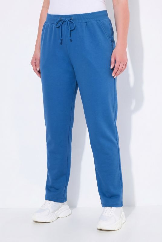 Basic Drawstring Elastic Waist Cotton Blend Joggers