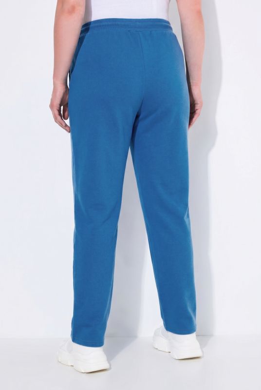 Basic Drawstring Elastic Waist Cotton Blend Joggers