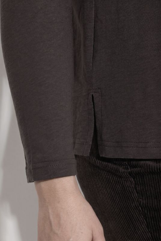 Cotton Knit Slim Fit Turtleneck