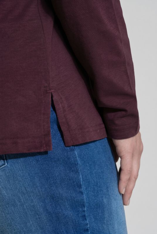 Cotton Knit Slim Fit Turtleneck