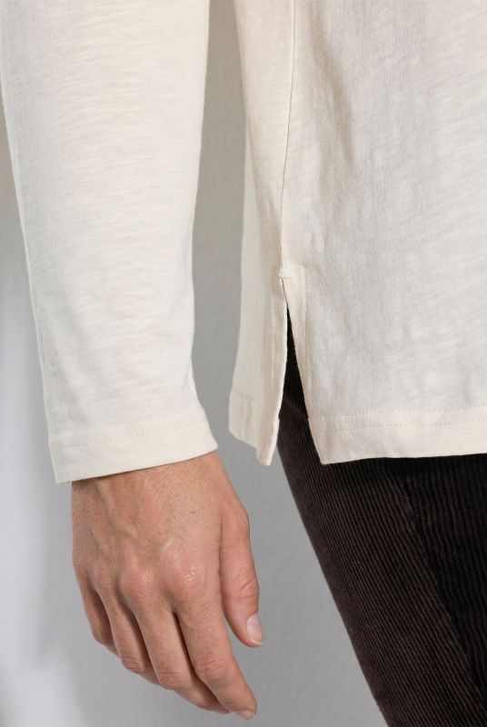 Cotton Knit Slim Fit Turtleneck