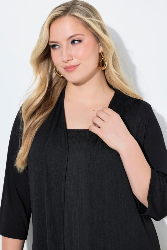 Longline Jersey Cardigan