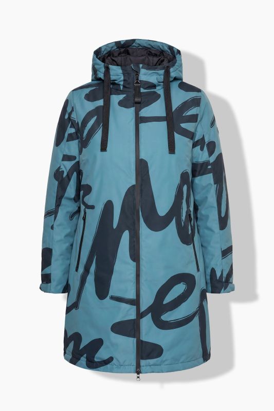 HYPRAR Scribble Print Coat