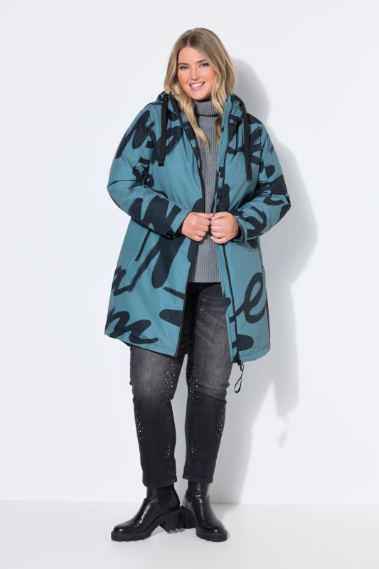 HYPRAR Scribble Print Coat