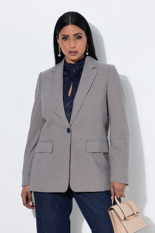 Houndstooth Blazer