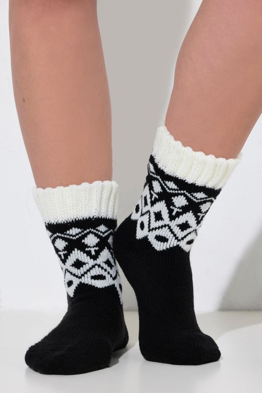 2 Pack Alpine Pattern Socks