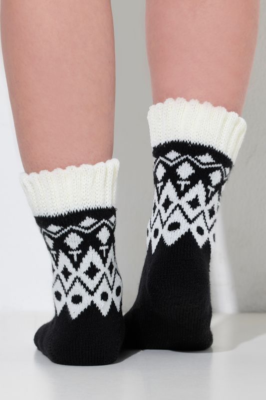 2 Pack Alpine Pattern Socks