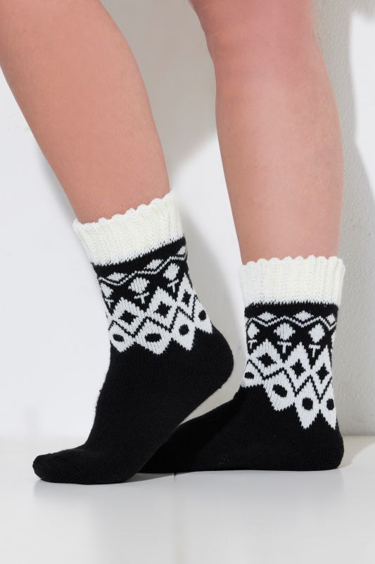 2 Pack Alpine Pattern Socks