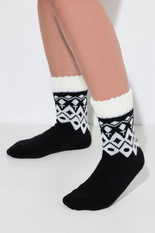2 Pack Alpine Pattern Socks