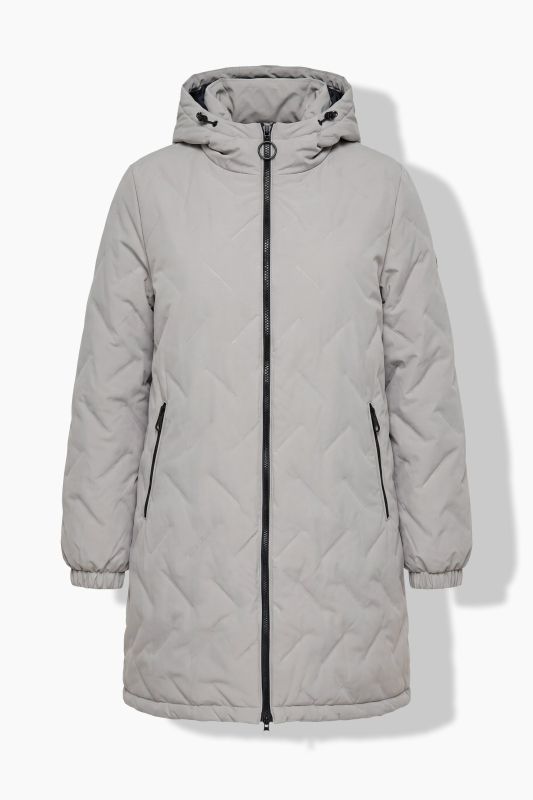 HYPRAR Laser Quilted Water-Repellent Coat