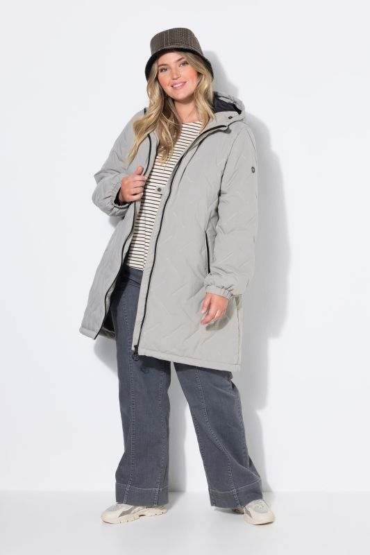HYPRAR Laser Quilted Water-Repellent Coat