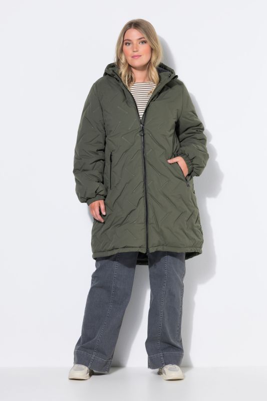 HYPRAR Laser Quilted Water-Repellent Coat