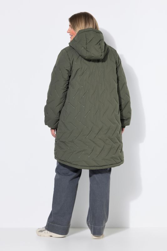 HYPRAR Laser Quilted Water-Repellent Coat