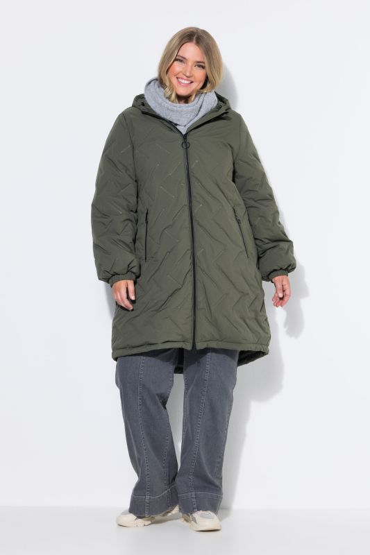 HYPRAR Laser Quilted Water-Repellent Coat