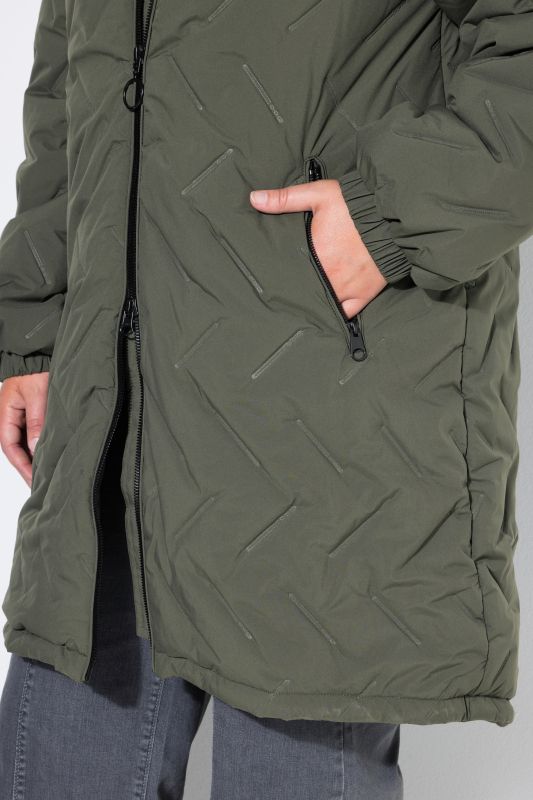 HYPRAR Laser Quilted Water-Repellent Coat