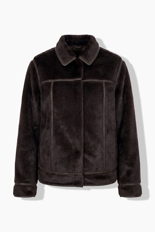 Reversible Faux Fur Jacket