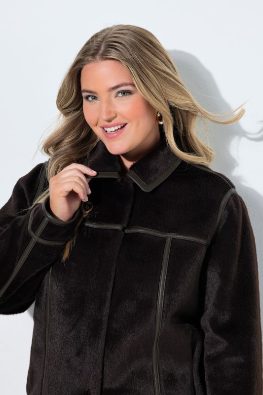Reversible Faux Fur Jacket