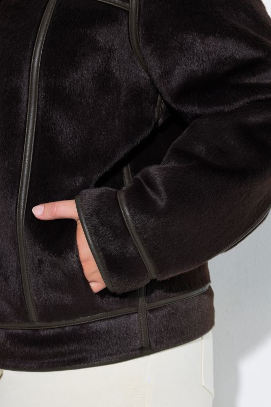 Reversible Faux Fur Jacket