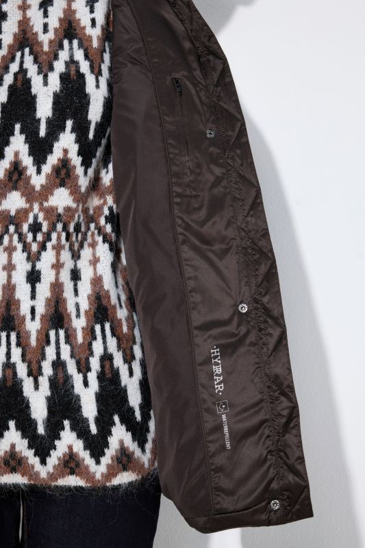 HYPRAR Chevron Quilted Windbreaker Jacket