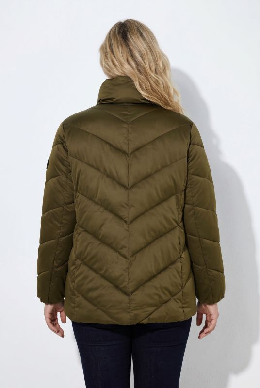 HYPRAR Chevron Quilted Windbreaker Jacket