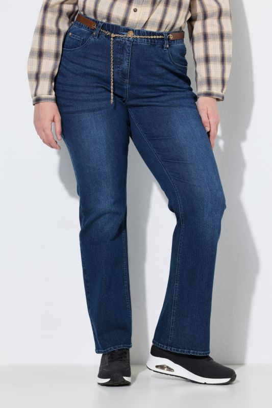 Stretch Fit Comfort Waist Bootcut Jeans