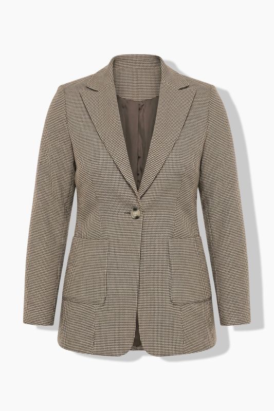 Houndstooth Blazer
