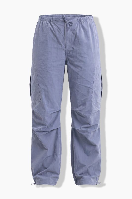 Drawstring Waist Shaped Knee Cargo Pants