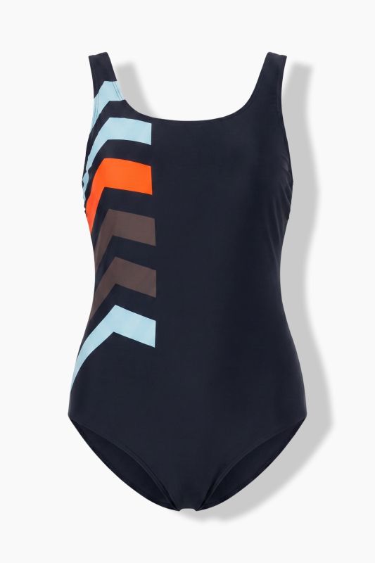 Statement Motif One-Piece Swimsuit