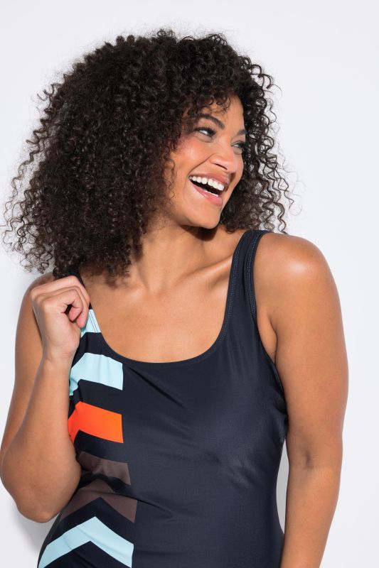 Statement Motif One-Piece Swimsuit