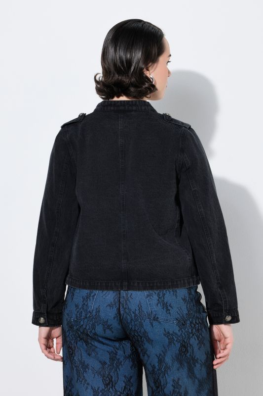 Military Denim Jacket