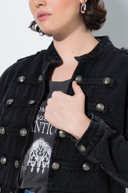 Military Denim Jacket
